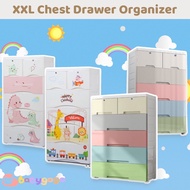 Chest Drawer Baby Cabinet Organizer Wardrobe Clothes Diaper Storage 5 Layer Drawer