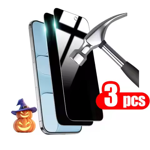 1-3PCS Anti-Spy Phone Temered Glass For iPhone 17 Pro 17 Pro Max Anti-Scratch For iPhone 17 Air Scre