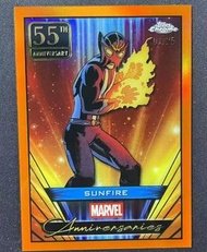 2025 Topps Marvel (MCU) Sunfire /25