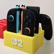 Nintendo Switch 2 Joy-Con Stand | 3D Print Modular Mount | Aesthetic Controller Organizer