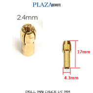 BRASS COLLET KUNINGAN MINI GRINDER DRILL BOR CHUCK 1 - 3.2 MM