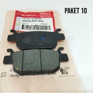 (PACKAGE 10) DISPED REAR DISC BRAKE PADS/ HONDA PCX NEW 06435-K97-N01