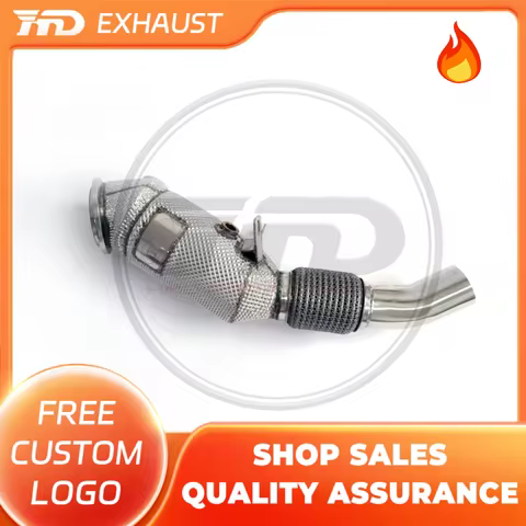 HMD Hot sale Stainless Steel Exhaust System High Flow Performance Downpipe for BMW 118i B38 1.5T Car