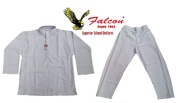 Falcon K280EX Baju Melayu Putih Kain Jenis Licin Baju sekolah