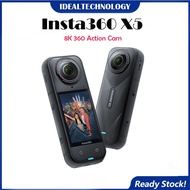 Insta360 X5 - Waterproof 8K 360° Action Camera, Leading Low Light, Invisible Selfie Stick Effect, Ru