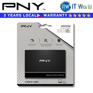 Itw | PNY 250GB SSD 2.5" SATA III SSD CS900 Internal SSD (SSD7CS900-250-RB)