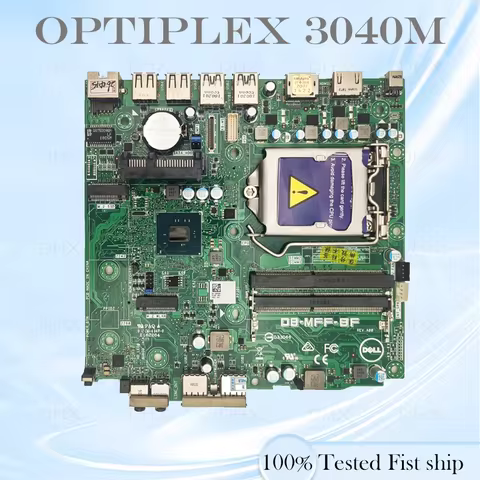 CN-0MR5MV For DELL Optiplex 3040M 3040 Micro Motherboard MGK50 0MGK50 MR5MV DDR3L Mainboard 100% Tes