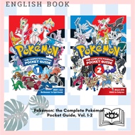[Querida] English Books Pokémon: the Complete Pokémon Pocket Guide Vol. 1-2 Pokemon