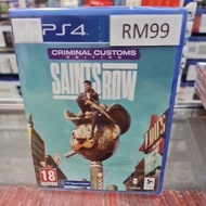 PS4 SAINTS ROW CRIMINAL CUSTOMS EDITION ENG R2 NEW AND SEALED