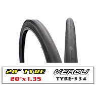 VEROLI BICYCLE TIRE SIZE 20" x 1.35 - 534