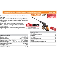 WORX WG630E 20V B; BRUSHLESS HYDROSHOT PORTABLE POWER CLEANER