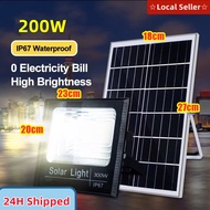 500W lampu solar luar rumah automatik solar outdoor light waterproof IP67 High Brightness solar ligh