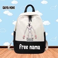 [FREE NAME] Kindergarten,/, Elementary School Backpack, SCP 096 Image