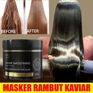 500g Hair Straightening Cream Caviar Hair Mask Keratin Hair Mask Damaged Hair Treatment Dry and Curl