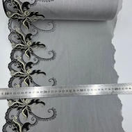 2/5 Yard Embroidered Lace Tulle Underwear Mesh Lace Underwear Women Bra Dress Lace Fabric For Sewing