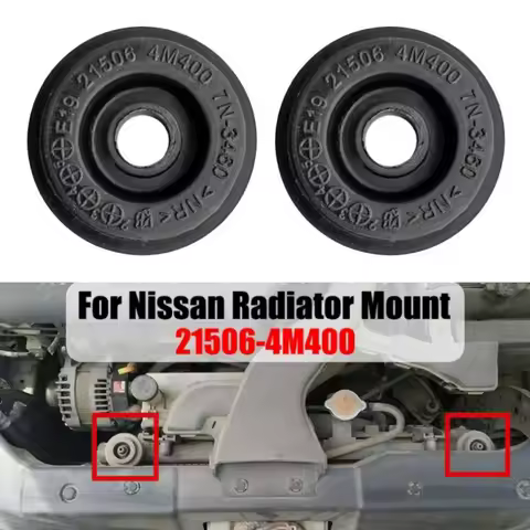 1 Pair For Nissan X-Trail T30 T31 T32 Rogue S35 Mount Rubber Radiator Bushing Mounting Bracket NSB-0
