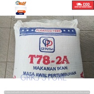 PAKAN PELET IKAN KAYA PROTEIN "TURBO T78-2A" Gurame,Nila,Lele,Mas,Bandeng Masa Awal Pertumbuhan - Ka