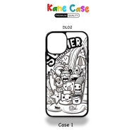 KANECASE iPhone Case [DL02] Doodles Collection Silicon TPU iPhone 5 -> 16 Pro Max
