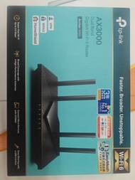TP-Link AX3000 Gigabit Wi-Fi 6 路由器 進階版AX55