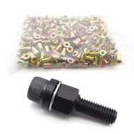Rivet Nut Simple Tool Household Car License Plate Iron Manual Rivet Nut Flat Head Rivet Nut Rivet