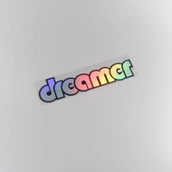 [P-A771] Dreamer Dreamcatcher Colorful Laser Car Sticker dreamer Colorful Sticker Car Sticker Laser Mirror Sticker