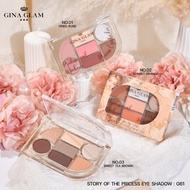 G61 GINA GLAM STORY OF THE PRINCESS EYESHADOW Matte And Shimmer