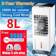 【3 Year Warranty】2024 New HYUNDAI/BW Portable Air Conditioner Fan Household Air Cooler Aircond Household Humidifier Air Conditioning Fan Household Sleep Silent Cooling Cooler Fan/Air Cooler For Room - COD
