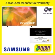 Samsung 85 inch Big TV AU8000 4K UHD Smart TV UA85AU8000KXXM NEW UA-85AU8000KXXM