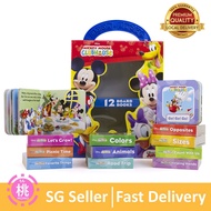 Disney Junior Mickey Mouse Clubhouse - My First Library Board Book Block 12-Book Set - PI Kids Board