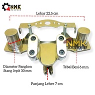 Adaptor Dudukan Stang Yamaha Xride Mio Fino Jupiter Z Mx Xeon Fizr Model Setang Trail Trondol Drag R