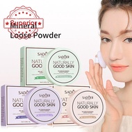 Sadoer Face Powder Oil Control Lightweight Loose Powder 5g H1u5