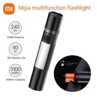 MiJia | Mijia LED Multifunctional Flashlight 1000 Lumen Strobe/SOS/Warning 3100mAh Battery Window Br