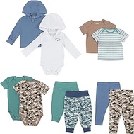 Baby Flexy Soft 4-Way Stretch Knit Warm Weather Wardrobe Gift Set