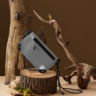 防水隨身小包-薄霧灰(手機包/手機腰包/胸前包/防水袋/無縫線)