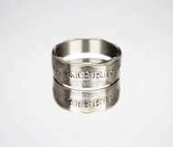 塞浦路斯硬幣戒指 50 美分 1994 年男士硬幣戒指 女士硬幣戒指