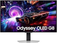 Samsung 32" Odyssey OLED G8 G81SF UHD 240Hz Gaming Monitor Silver