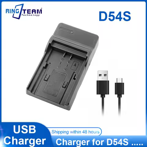 CGR-D54S USB Charger for CGA-D54S D54D HC-MDH2GK AG-AC90MC DVC180B NV-MX350EN NV-MX5 NV-MX500 NV-MX5