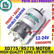 Latest Xd775 775 Rs775 Dynamo Motor High Quality Double Bearing