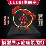 Round Light Figure Model Display Stand With 19 Dragon Joints VT-1092