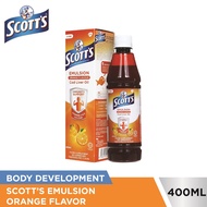 SCOTT'S Emulsion Orange Flavor Cod Liver Oil 400ml