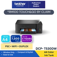 Brother T530DW A4 Printer Inkjet Print Scan Copy Wifi Duplex T530