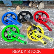 VELO Exotic 44T Bicycle Crank Set with Minion Mini Fixie Folding Cover RacingVELO Crank Fixie