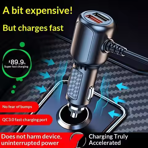DVR Charging Cable Dash Cam Car Charger Mini USB Micro USB Type C 11 5ft Power C