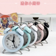 Mini Metal Small Alarm Clock Can Add LOGO5cm Metal Bedside Alarm Clock Digital Student Desktop Gift 