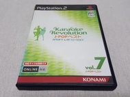 【PS2】收藏出清 SONY 遊戲軟體 卡拉OK 革命 J-Pop Vol.7 盒書齊全 正版 日版 現況品 請詳閱說明