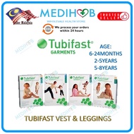 MOLNLYCKE TUBIFAST GARMENTS- Vest/Leggings 6M-24M, 2Y-5Y, 5Y-8Y 1'S (2027)