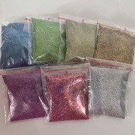 Glitter 8gr Colorful Premium Powder Slime Kids Nail Art Gliter Ombre Powder Bling Resin Glitter Glit