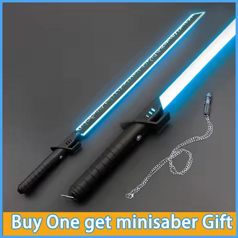 TXQSaber DarkSaber SE Lightsaber RGB Heavy Dueling Premium NeoPixel Laser Sword Bluetooth Control Sm