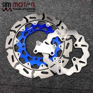 DISC PLATE 79 Y15ZR REAR&FRONT(290MM) CNC FLOATING SET