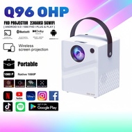 Q96 OHP projector 2.4+5GWIFI Bluetooth 4.2 10800 lumens intelligent 4K UHD built-in YouTube Netflix 